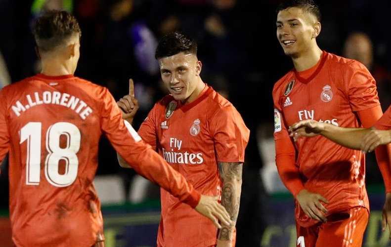 Cristo Gonzalez esultanza Real Madrid Twitter