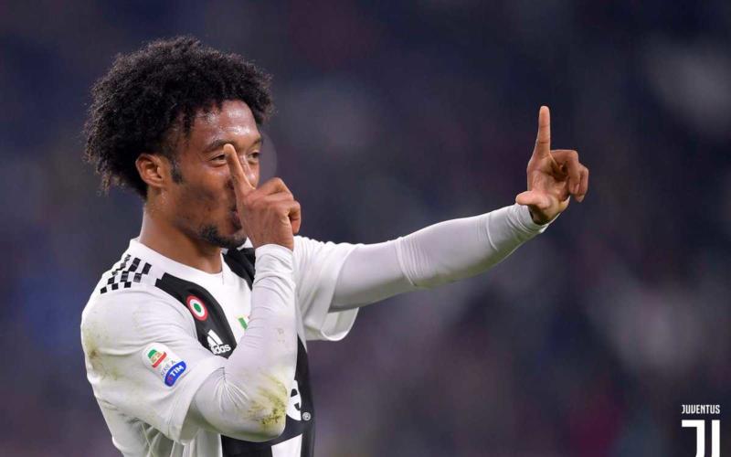 Cuadrado Twitter uff Juve