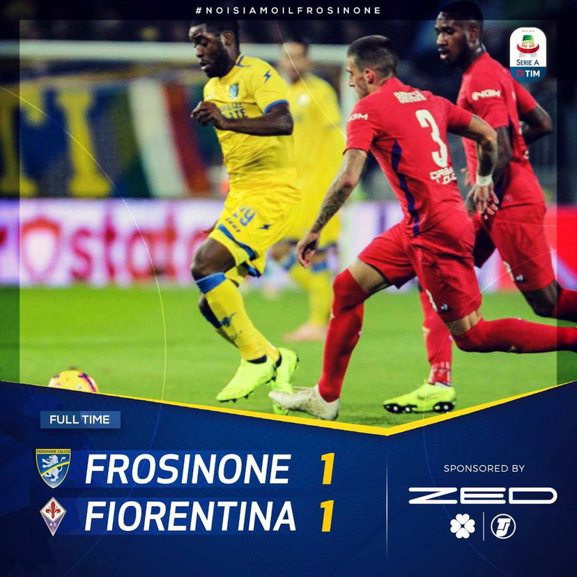 Pinamonti riprende la Viola al fotofinish: Frosinone-Fiorentina è 1-1 preview