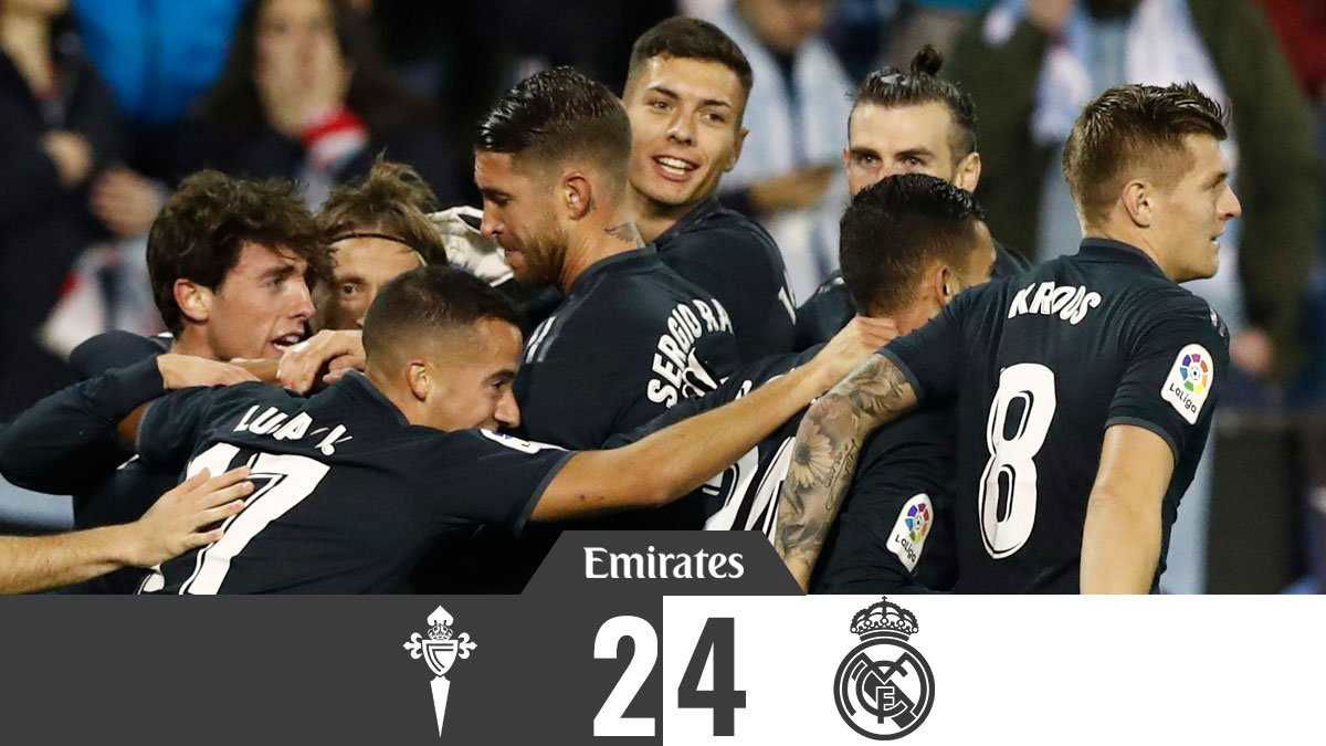 Il Real di Solari va: poker al Celta Vigo, blancos a -4 dal Barcellona article-post