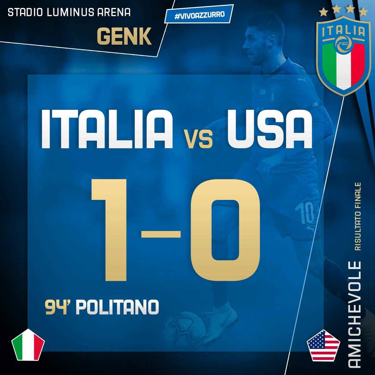 Politano fa sorridere l’Italia: 1-0 all’ultimo respiro contro gli Stati Uniti article-post
