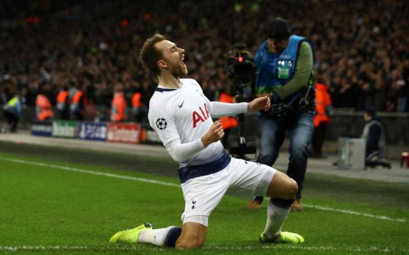 Eriksen Tottenham Twitter