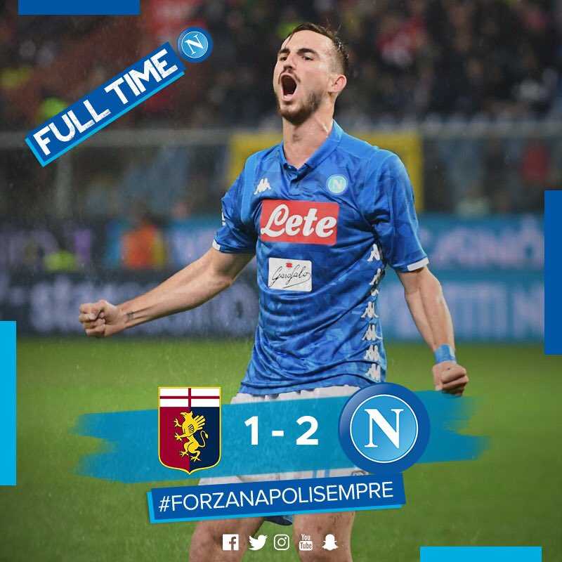 Fabian Ruiz un gigante: il Napoli ribalta il Genoa sotto la pioggia preview
