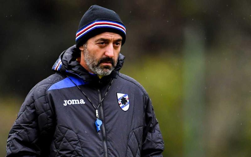 Giampaolo training 2018 Sampdoria Twitter