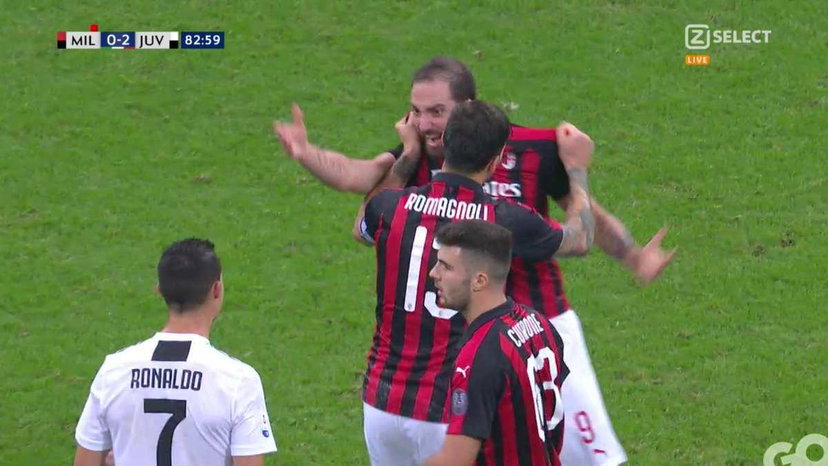 Serie A, Giudice Sportivo: due turni di stop per Higuain preview