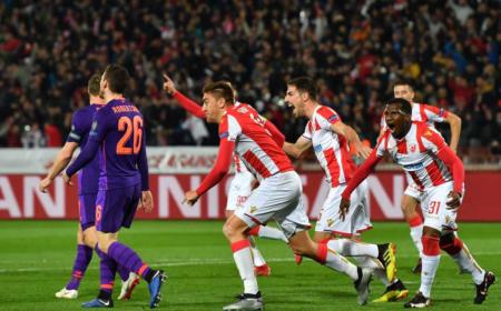 Stellla Rossa vs Liverpool Foto Champions League Twitter