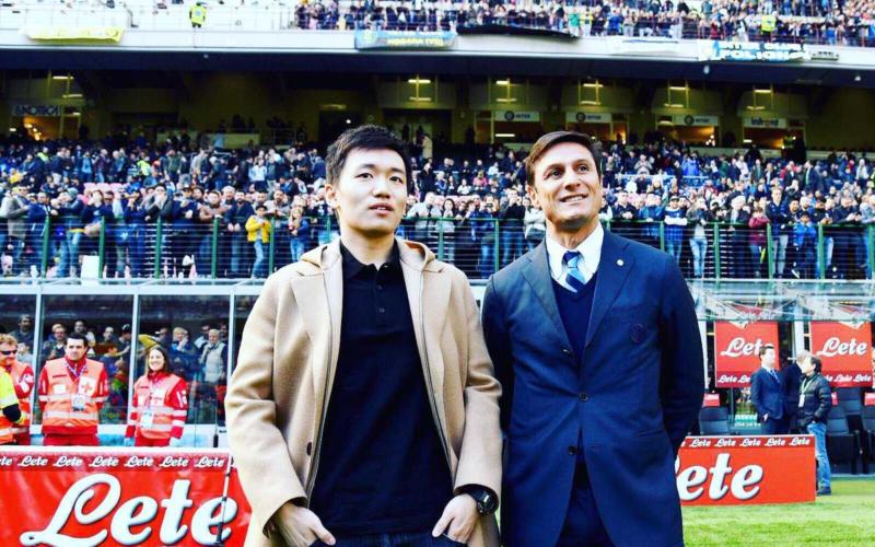 Zhang + Zanetti Twitter personale Zanetti