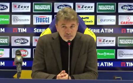Marco Baroni screenshot Facebook Frosinone