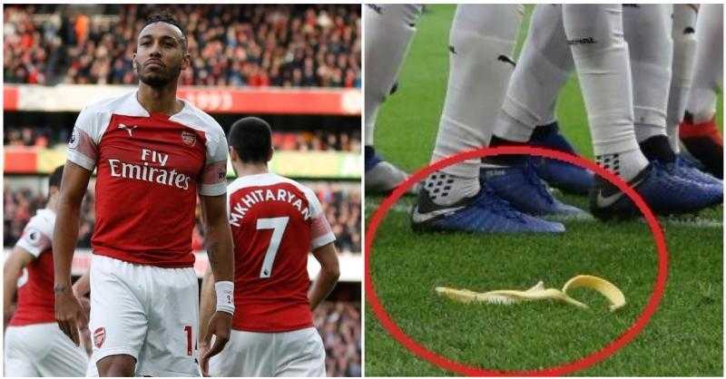 Buccia di banana contro Aubameyang: tifoso Tottenham bandito a vita dallo stadio preview