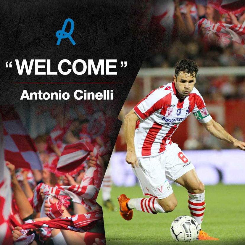 Ufficiale: Cinelli torna al Vicenza, accordo biennale. Il comunicato preview