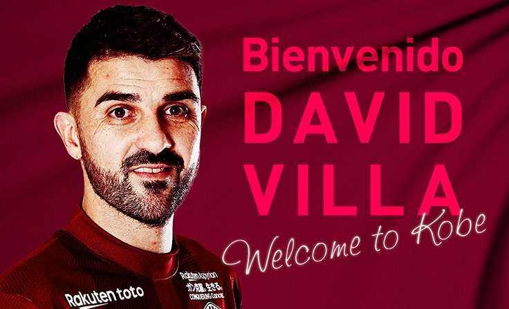 Ora è ufficiale: Vissel Kobe, c’è la firma di David Villa preview