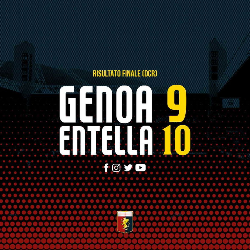 Impresa Entella: elimina il Genoa ai rigori e vola agli ottavi di Coppa Italia preview