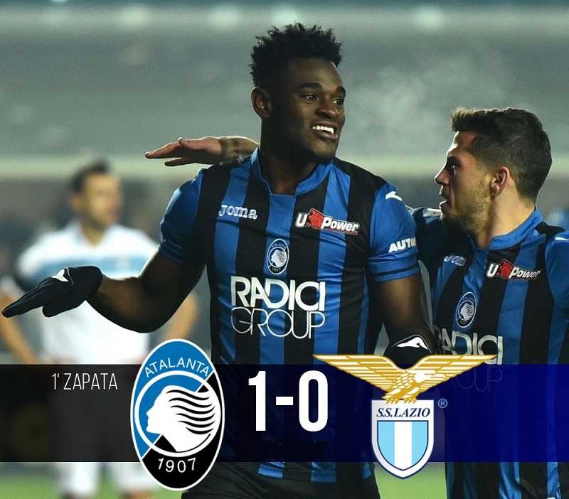 Zapata fa volare l’Atalanta: Lazio ko 1-0. Gasperini a -2 dal quarto posto per una notte preview