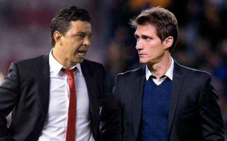 Gallardo e Schelotto River Boca Foto El Esquiu