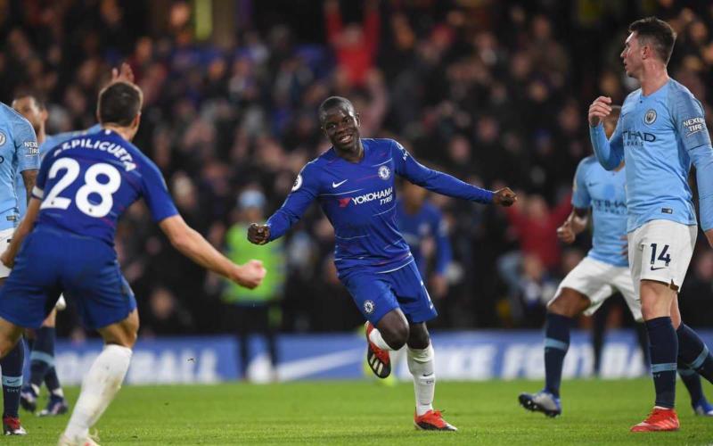 Kanté vs City Foto Chelsea Twitter