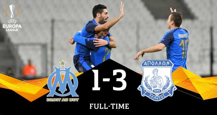 Europa League: l’Apollon sbanca Marsiglia, vincono Siviglia e Rennes. Tutti i risultati preview