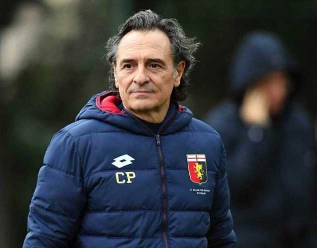 Prandelli Cesare training 1 Genoa Twitter