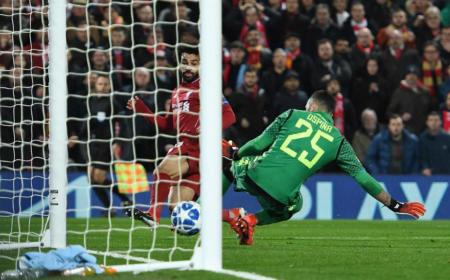 Salah gol vs Napoli Foto Liverpool Twitter