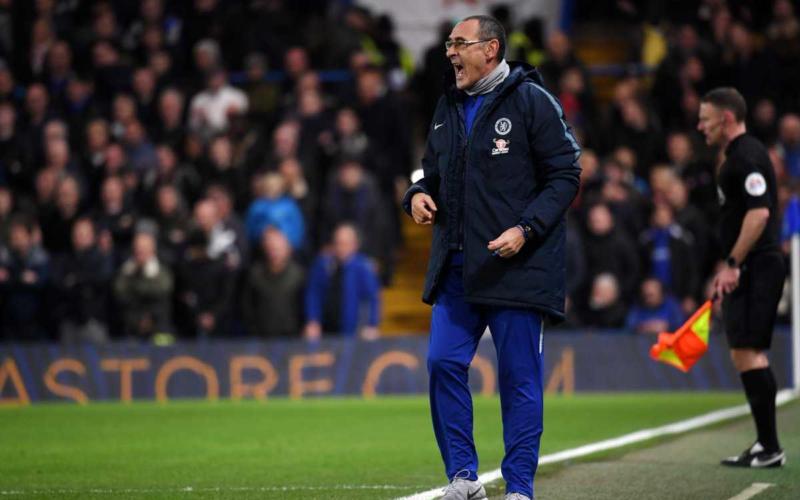 Sarri vs City Foto Chelsea Twitter
