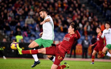 Schick vs Sassuolo Foto Roma Twitter