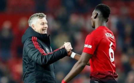 Solskjaer e Pogba Foto Standard