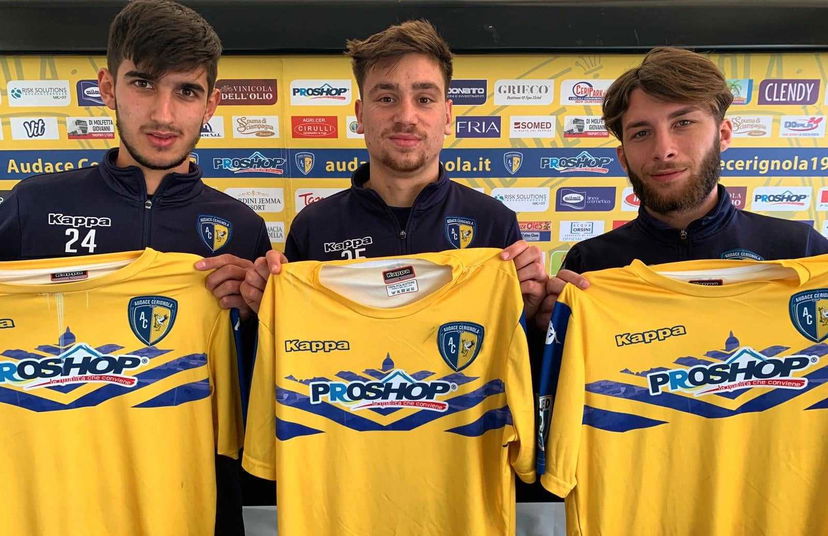 Audace Cerignola, ufficiali tre colpi: Faggioli, Ingrosso e Amabile preview
