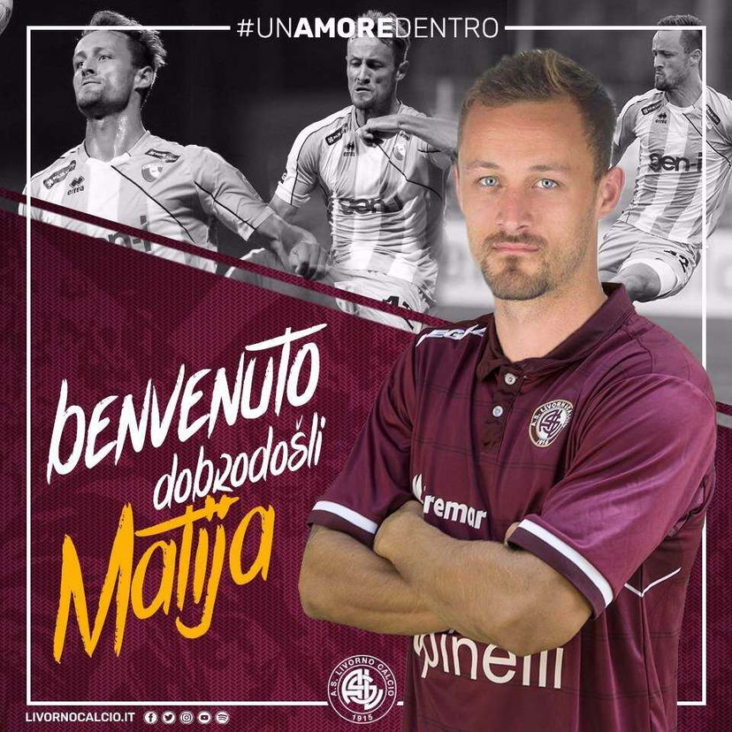 Tutto confermato: Boben al Livorno. Il comunicato preview