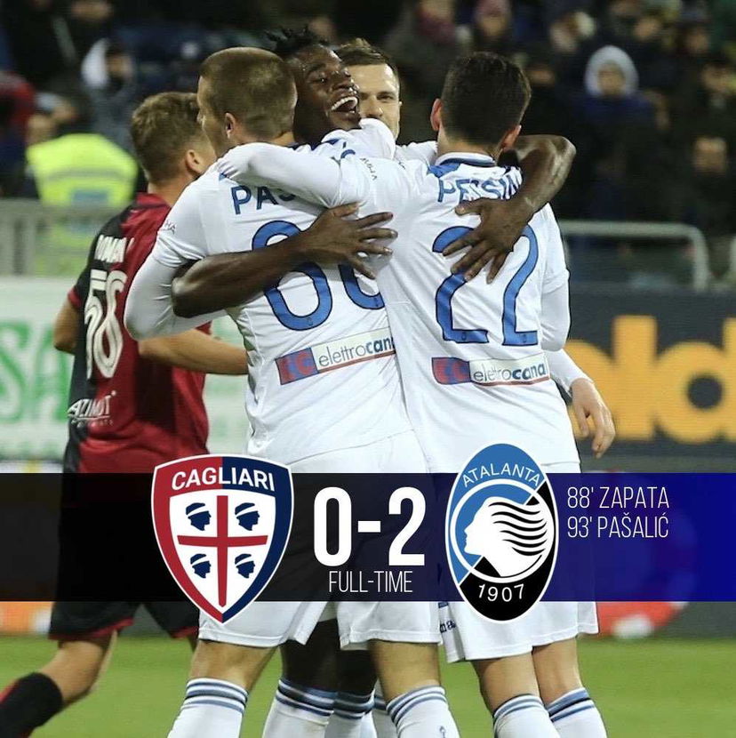 Zapata più Pasalic e Cagliari ko. L’Atalanta vola ai quarti di Coppa preview