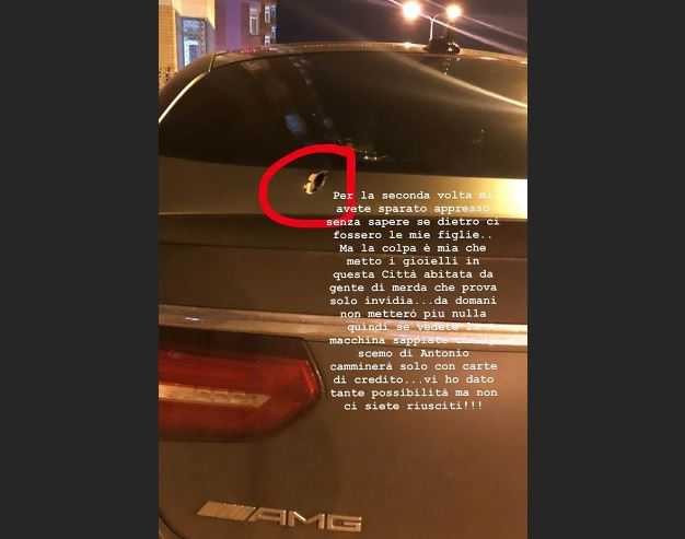 Paura per Vacca: spari contro l’auto durante un tentativo di rapina preview