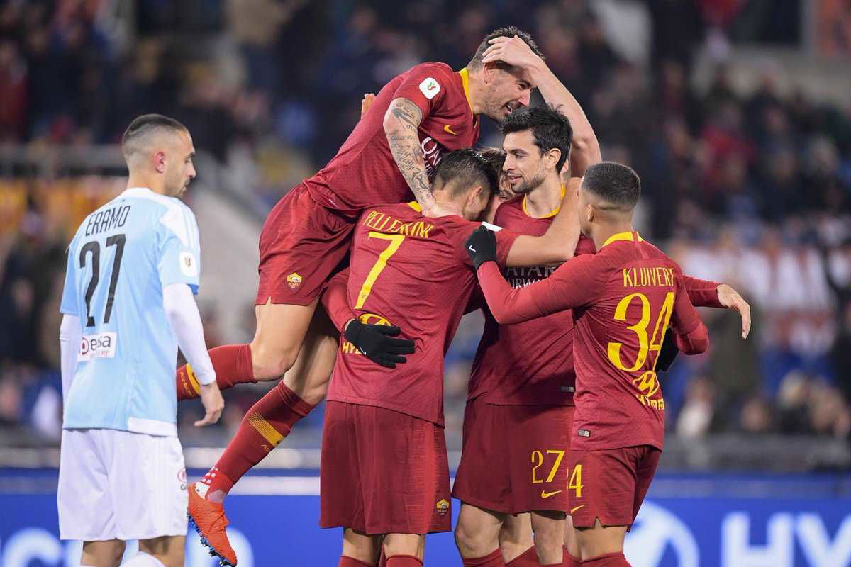 Doppio Schick, Marcano e Pastore: poker all’Entella, la Roma vola ai quarti di Coppa article-post