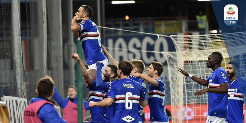 Doppio Quagliarella, Linetty e Gabbiadini: la Samp cala il poker all’Udinese preview