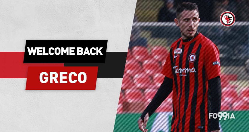 Tutto confermato: Greco torna al Foggia. Ecco l’annuncio ufficiale preview