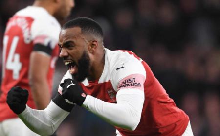 Lacazette Twitter Arsenal