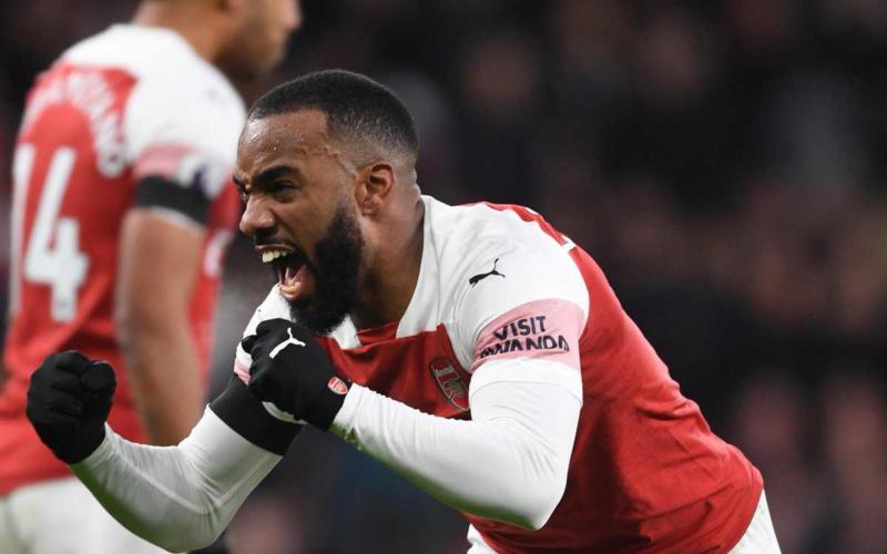 Lacazette Twitter Arsenal