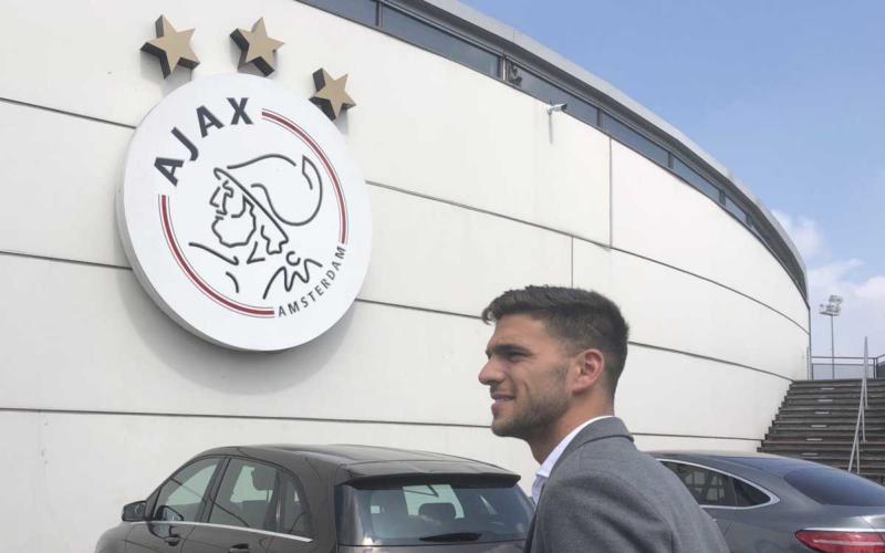 Magallan arrivo Ajax Twitter