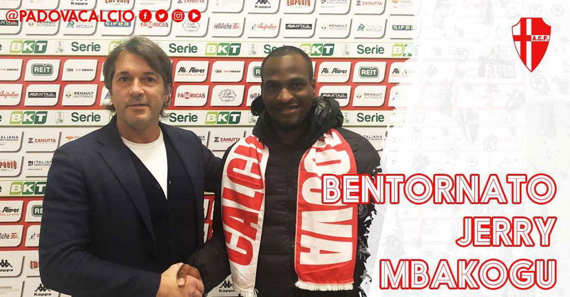 Ufficiale: Mbakogu torna al Padova, contratto fino a giugno preview