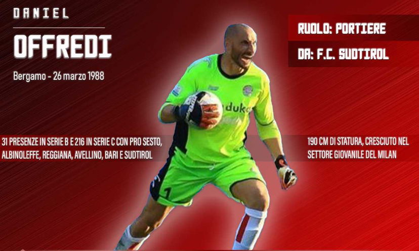 Ora è anche ufficiale: Triestina, arriva il portiere Offredi preview