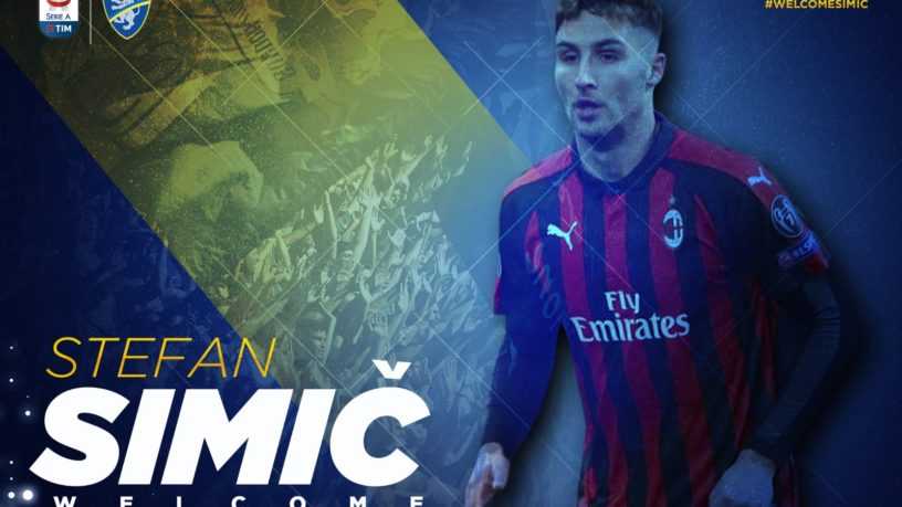 Ora è ufficiale: Frosinone, dal Milan arriva Simic article-post