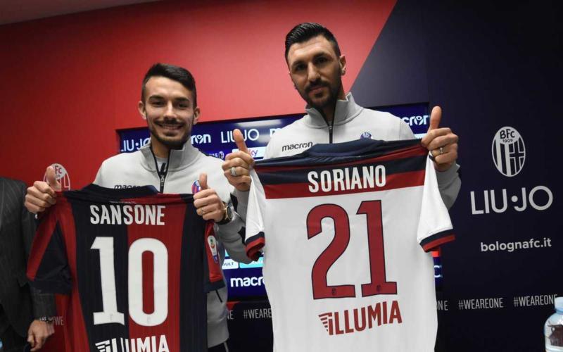Soriano e Sansone presentazione Bologna Twitter