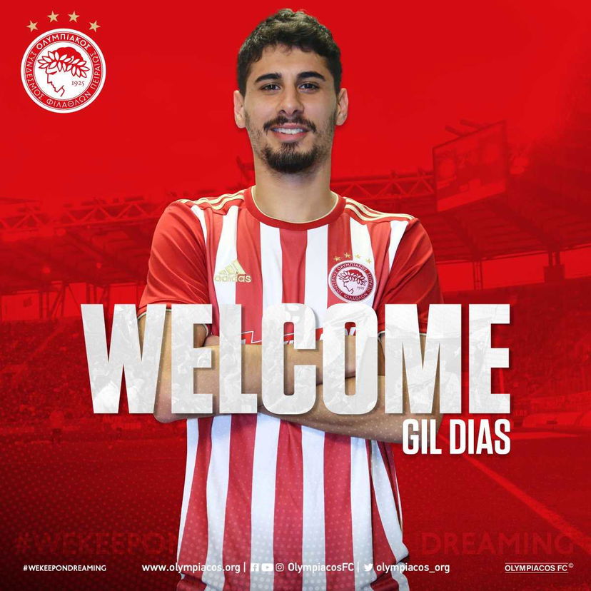 Ufficiale: Olympiacos, preso l’ex viola Gil Dias preview