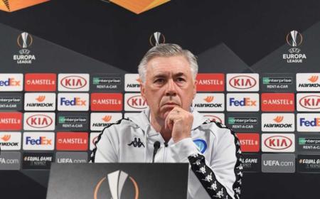 Ancelotti conferenza Europa League Napoli Twitter