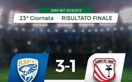 Brescia Carpi 3-1