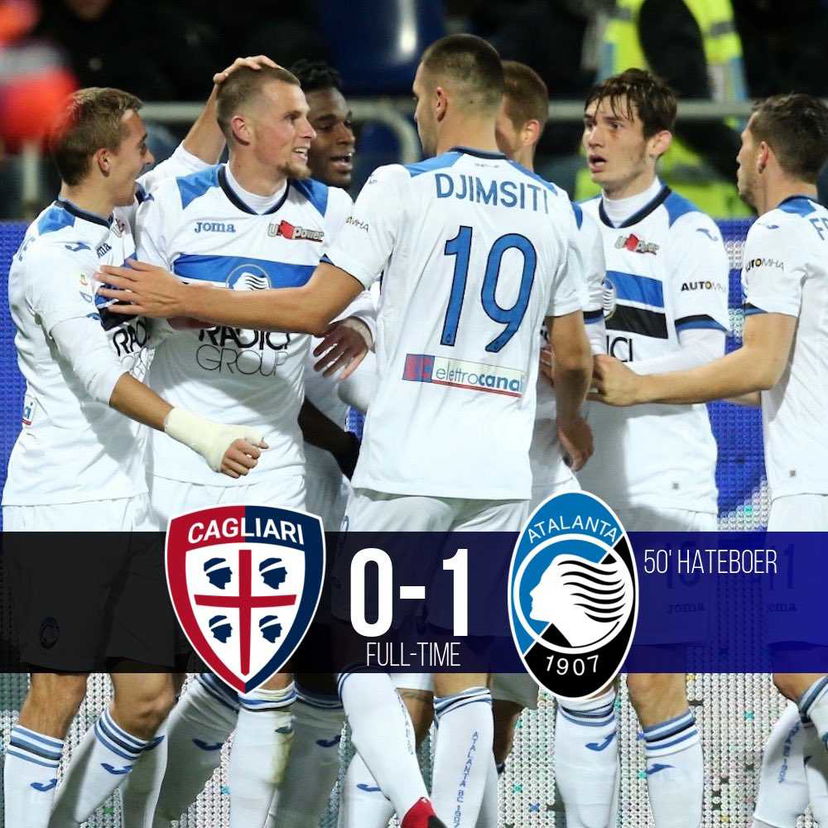 Un gol di Hateboer lancia l’Atalanta. Cagliari ko 1-0 preview