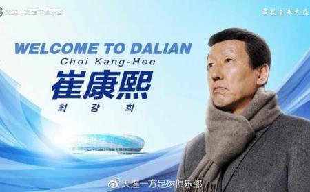 Choi Kang-Hee nuovo allenatore annuncio Dalian Yifang