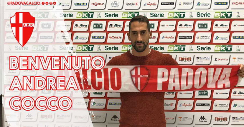 Ufficiale: Padova, preso l’attaccante svincolato Cocco preview