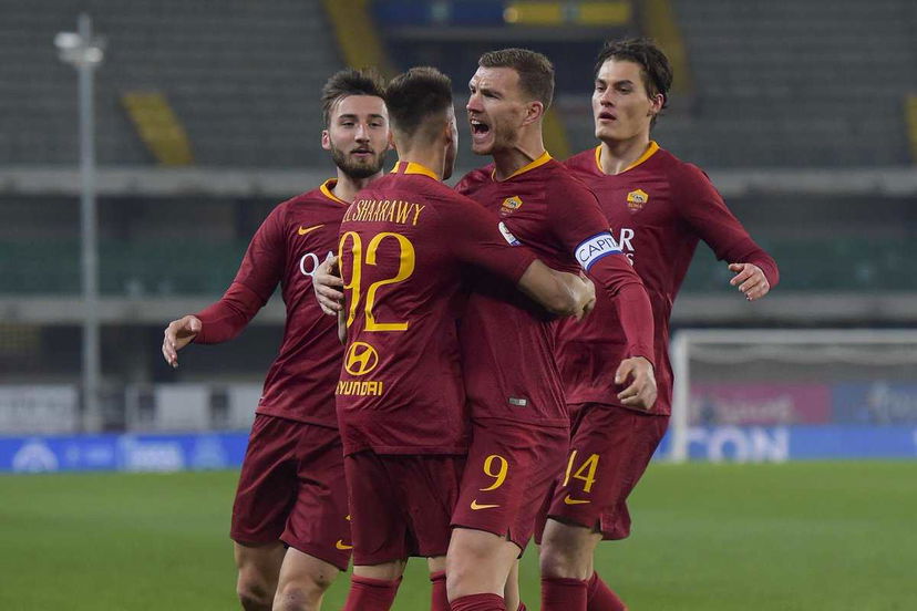 Roma, aggancio al 4° posto: El Shaarawy, Dzeko e Kolarov calano il tris al Chievo preview