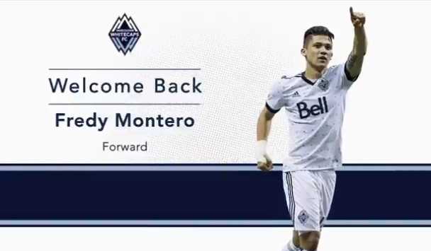 Ufficiale: l’ex Sporting Montero torna al Vancouver Whitecaps preview