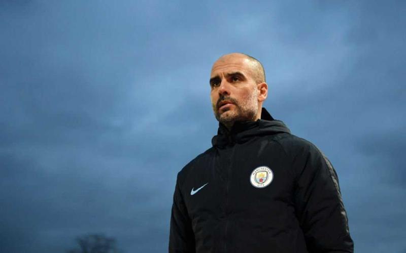 Guardiola training 2019 Manchester City Twitter