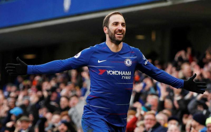 Higuain Twitter uff Premier League