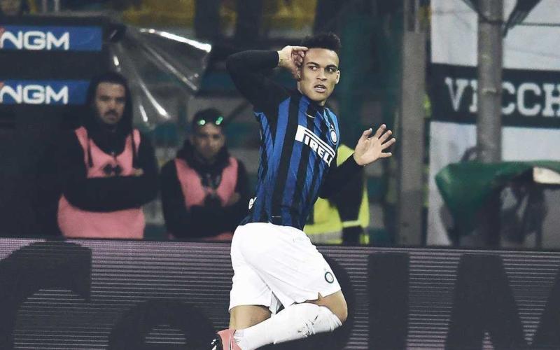 Lautaro Martinez vs Parma Foto Inter Twitter